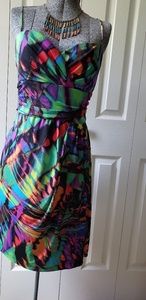 rainbow wiggle dress
